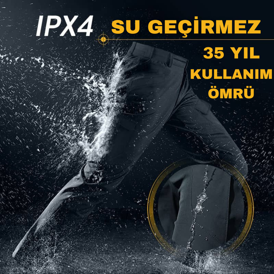 Mediloren™ Su Geçirmez Askeri Tactical Pantolon – Çok Cepli & Yırtılmaz Kumaş